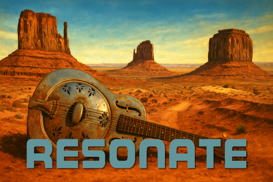 Resonate Monument Valley Post Card