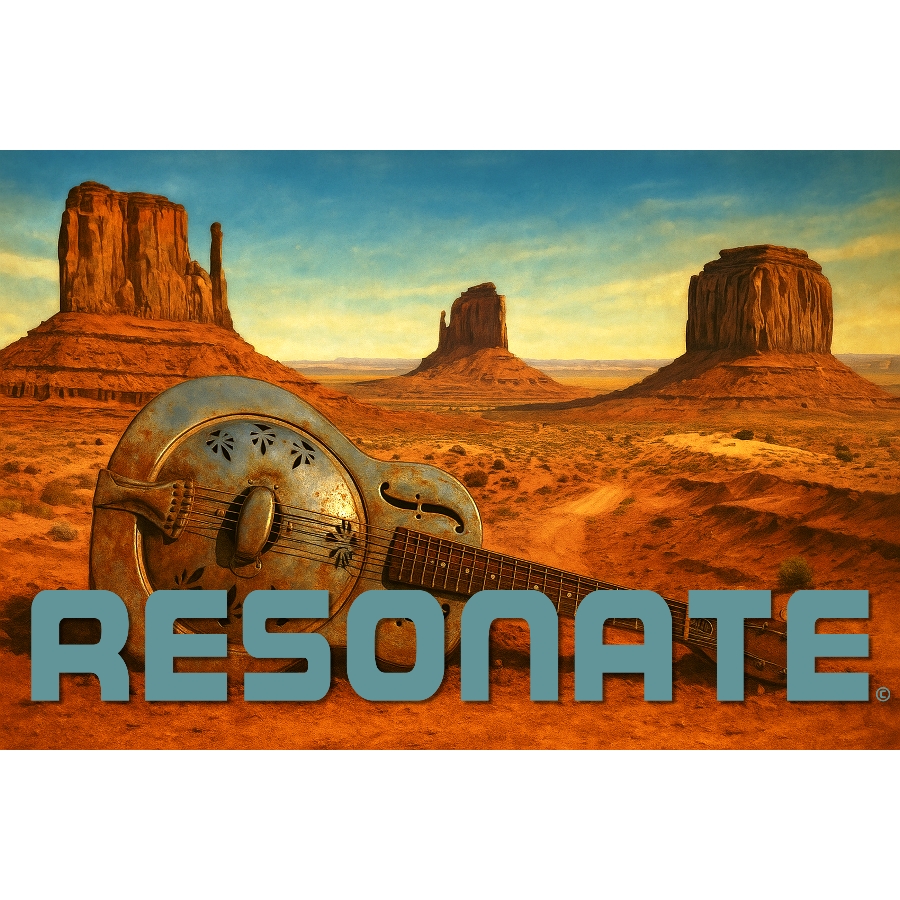 Resonate Monument Valley Enamel Mug