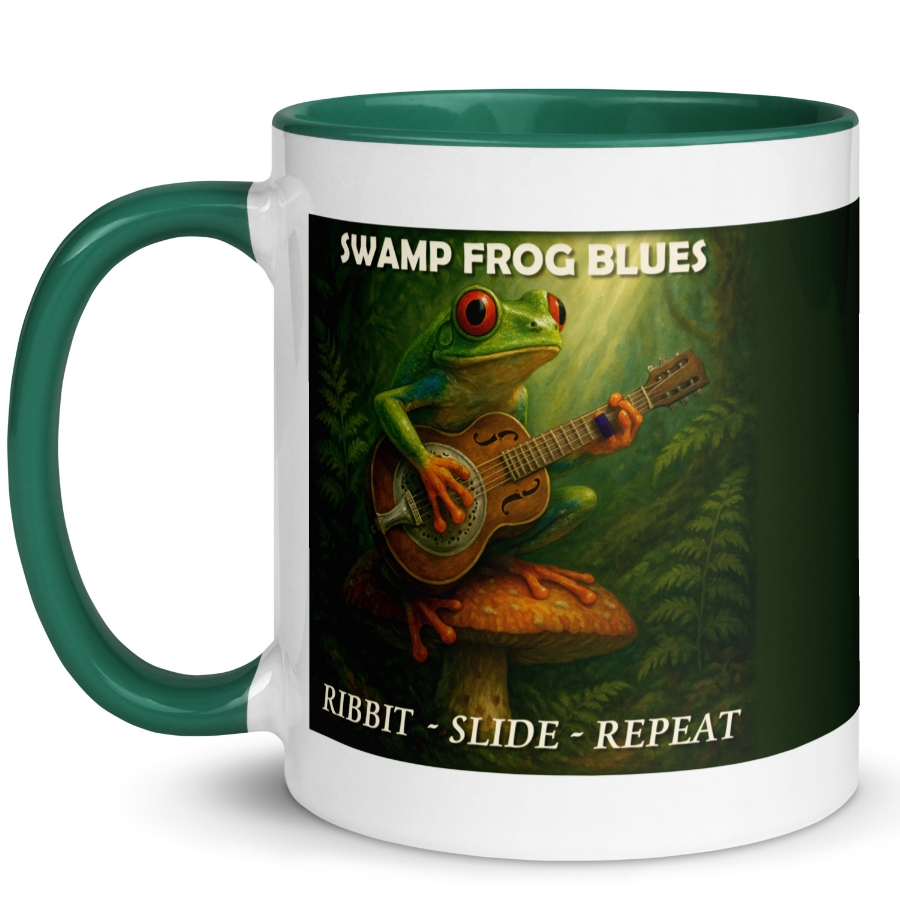 Swamp Frog Blues Mug